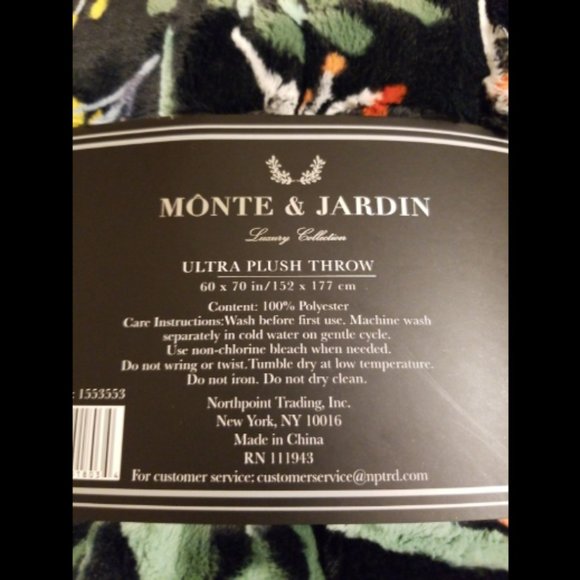 Monte & Jardin Bedding Nwt Monte Jardin Luxury Collection Ultra